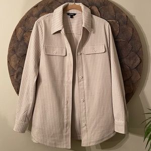 Express Women’s Checked Shirt Jacket